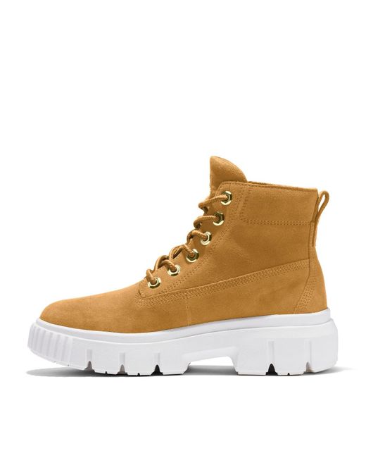 Timberland Natural Greyfield Leather Boot