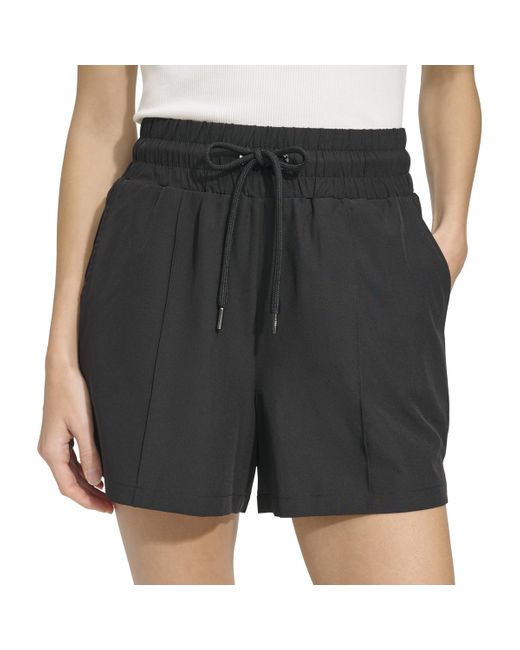 Andrew Marc Black Pull On Relaxed Stretch Short