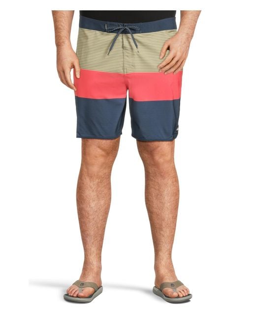 Quiksilver Blue Standard Surfsilk Tijuana 19 Boardshorts for men