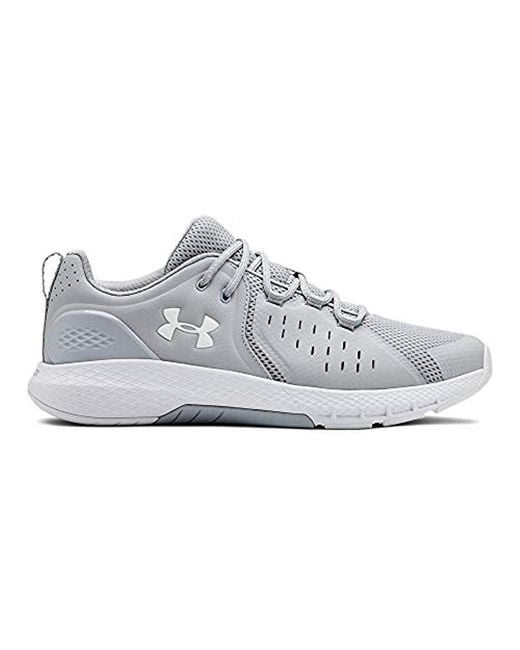 Under Armour Charged Commit Tr 2.0 Cross Trainer in Gray for Men | Lyst