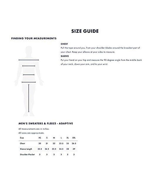 Tommy Hilfiger Sport Coat Size Chart