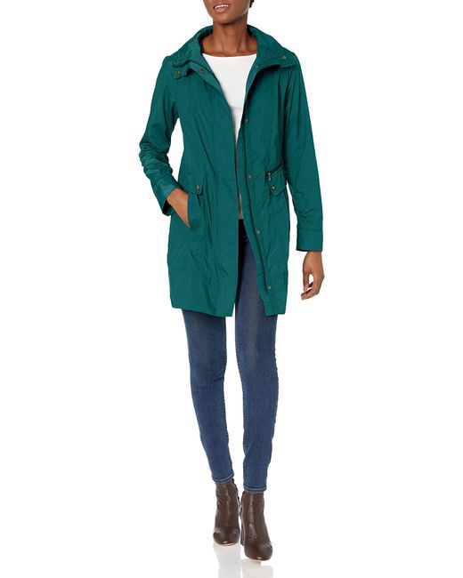 cole haan double face packable rain jacket