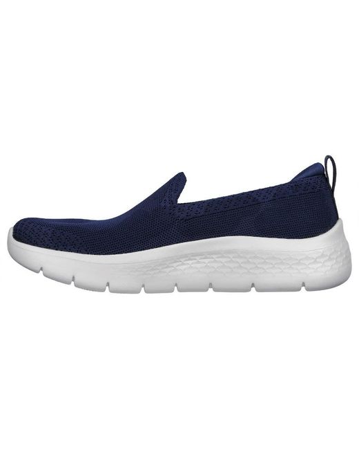 Skechers Go Walk Flex-bright Summer Sneaker in Navy (Blue) | Lyst