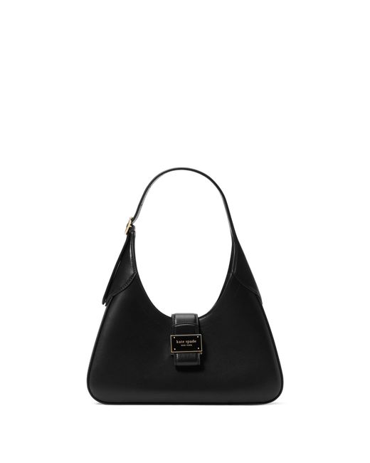 Kate Spade Black Nouveau Smooth Leather Small Shoulder