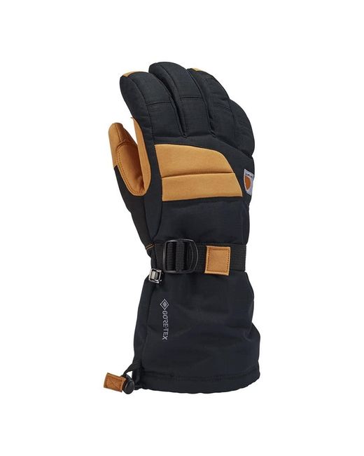 Carhartt Black Gore-tex Insulated Gauntlet Glove for men