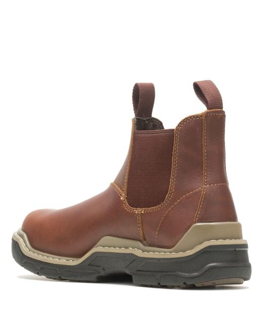 Wolverine Raider Durashock Composite Toe Construction Boot in Brown for