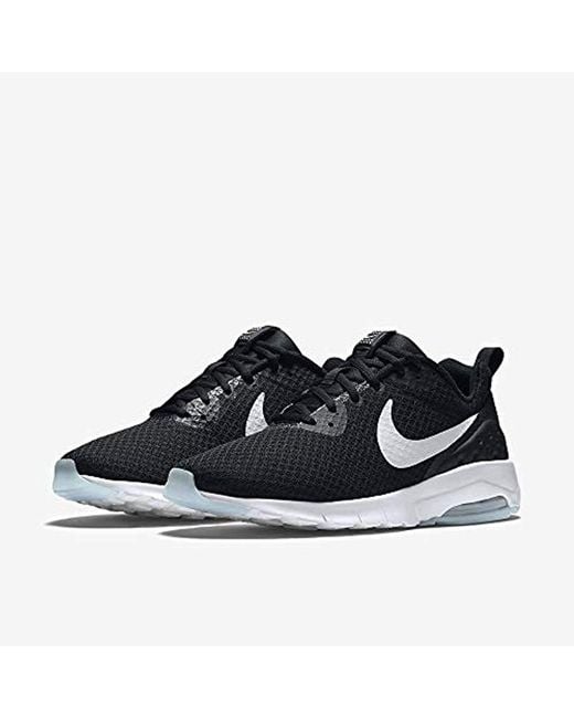 Nike Air Max Motion Lw Running Shoes in BlackWhite (Black Air Max Motion Low Shoes