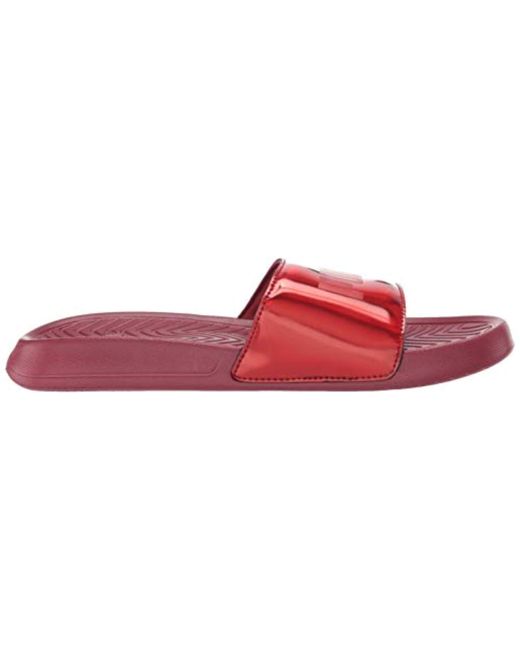 puma popcat swan slides