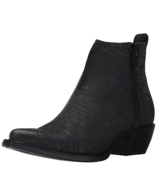 frye sacha moto shortie black