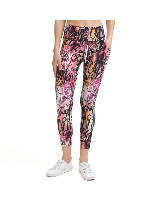 Calvin klein performance leggings with pockets hot sale