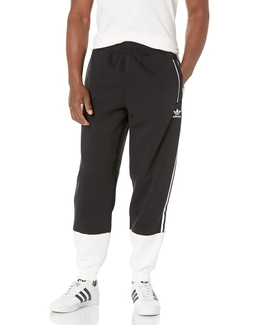 adidas Originals Originals S Sst Fleece Track Pants in Black for Men | Lyst
