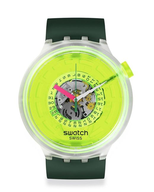 Swatch Gray Blinded By Neon