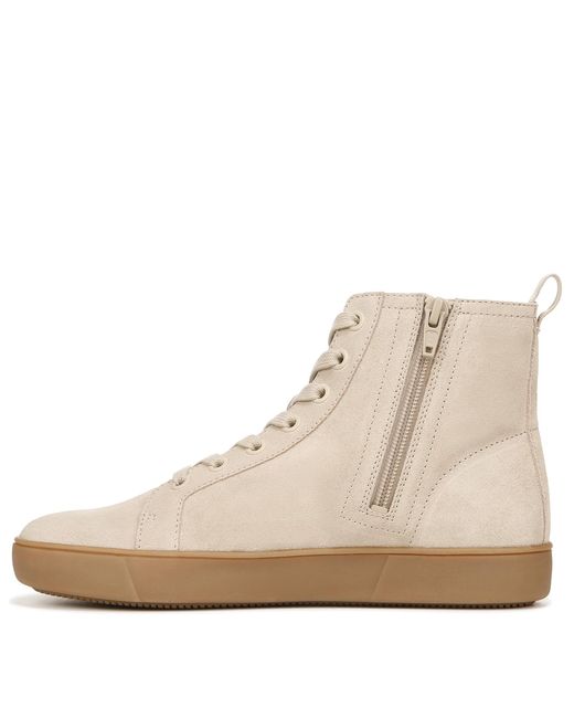 Naturalizer Natural S Morrison-hi Water Repellent High Top Lace Up Sneaker Coriander Suede 5.5 M