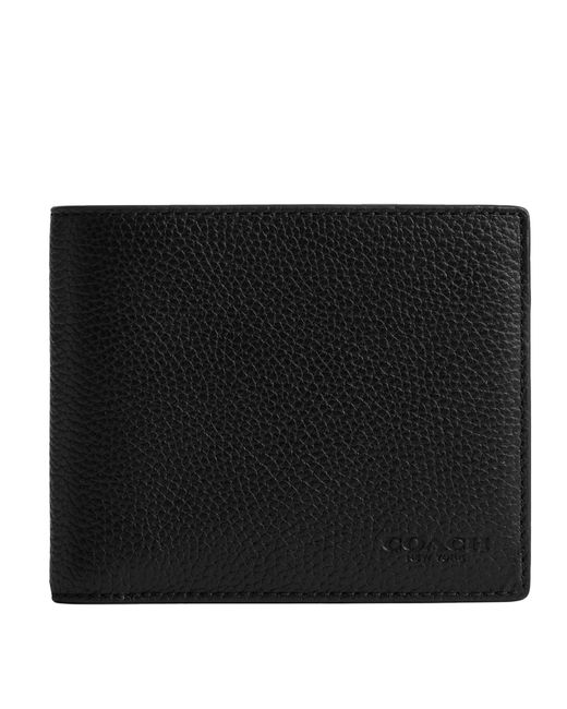 COACH Black 3 In 1 Wallet for men