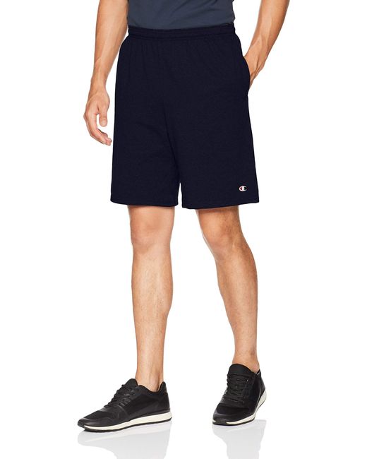 champion navy blue shorts