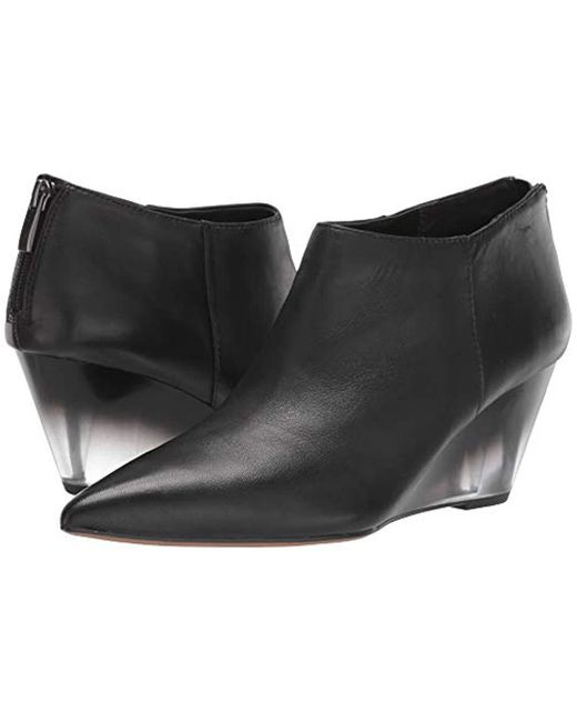 franco sarto black booties