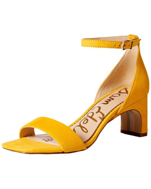 sam edelman yellow sandals