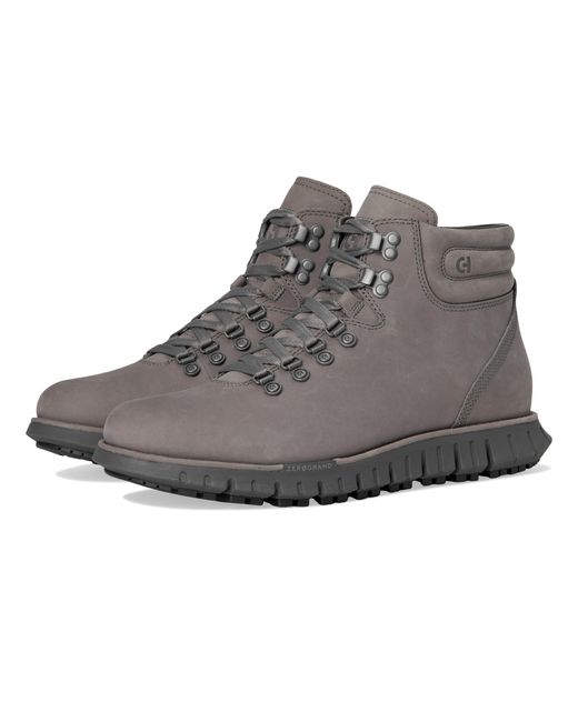 Cole Haan Gray Zerogrand Remastered Waterproof Hiking Boot for men