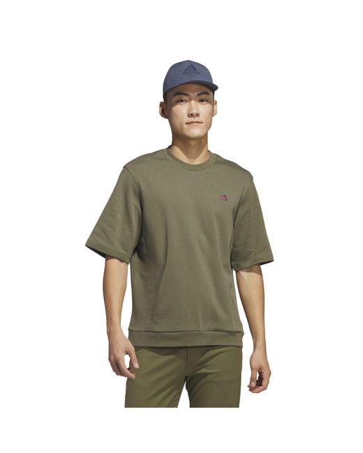Adidas Green Go-to Short Sleeve Sweatshirt T-shirt for men