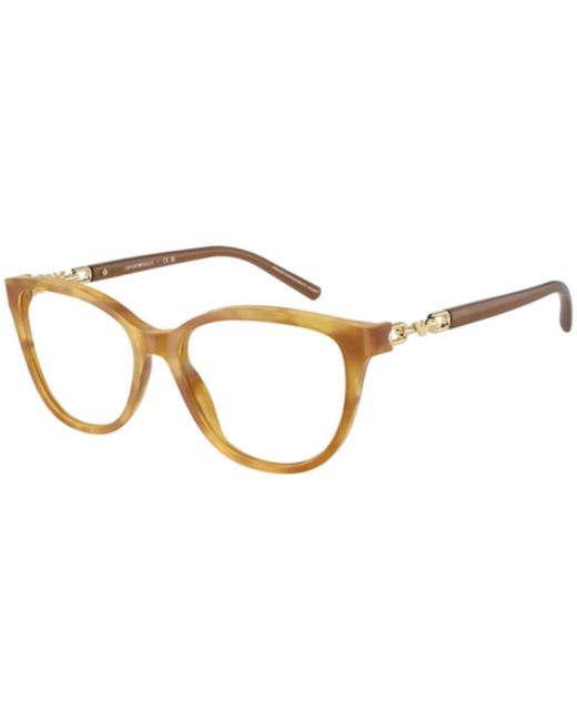 Emporio Armani Black Ea3190 Square Prescription Eyewear Frames