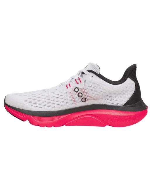 Saucony White Kinvara 16 Sneaker for men