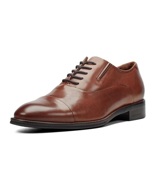 Kenneth Cole Brown Footwear Tully Cap Toe Oxford for men