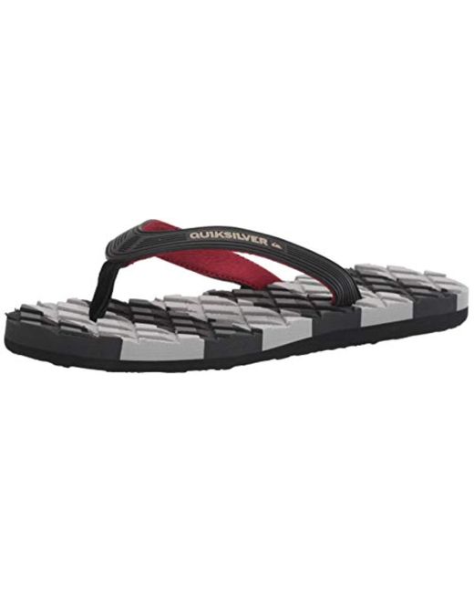 quiksilver massage flip flops