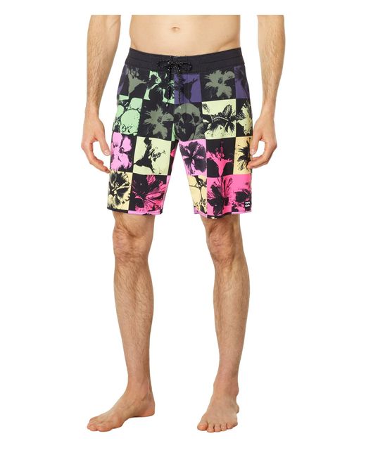 Billabong Red Sundays Pro 19" Boardshorts Multi 38 for men