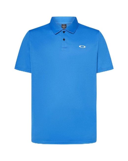 Oakley Blue Icon Thermo Nuclear Protect Recycled Polo for men