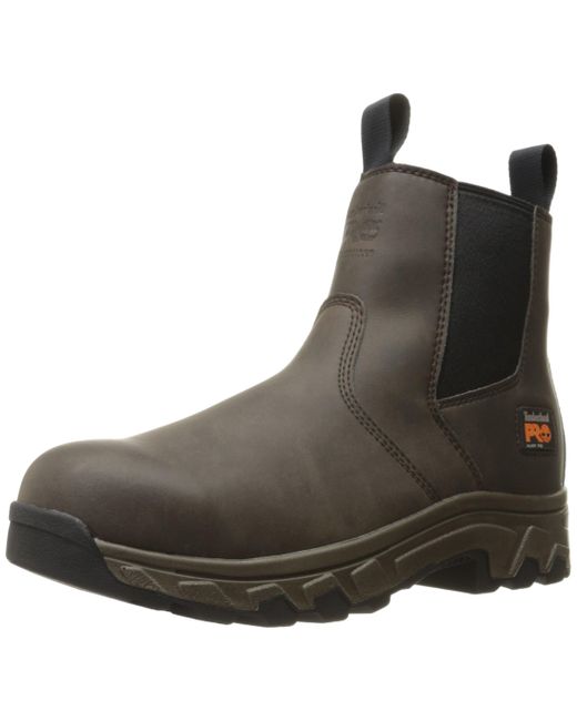 Timberland Linden Chelsea Alloy Toe Industrial & Construction Shoe in Brown for Men - Lyst