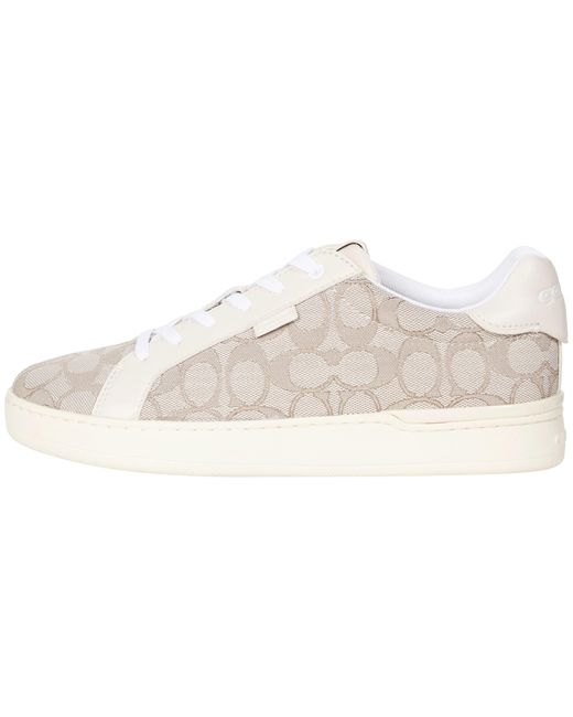 COACH Black Non Tech Athletic Lowline Luxe Low Top Sneaker In Signature Jacquard