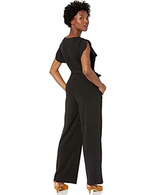 calvin klein black jumpsuit