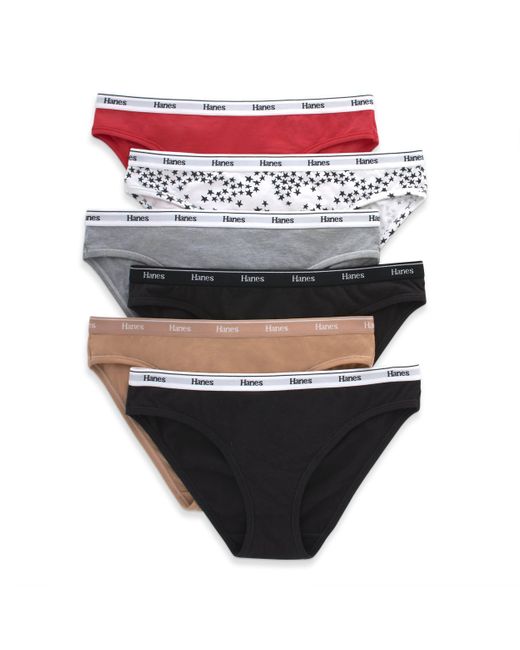 Hanes Gray Originals Panties Pack