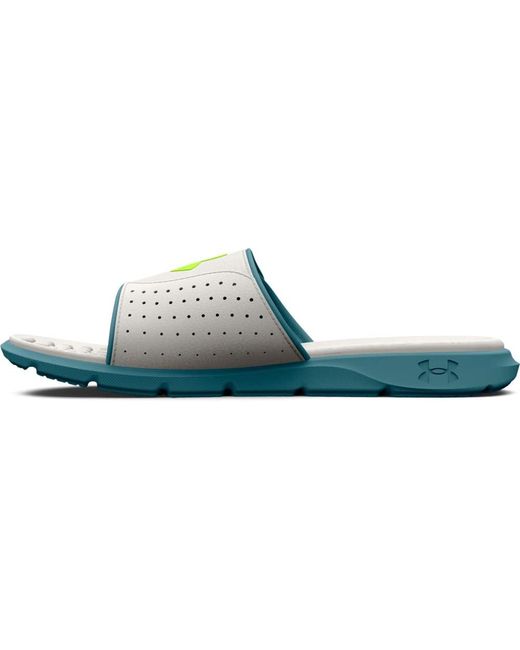 Under Armour Blue Ignite 7 Slide, for men