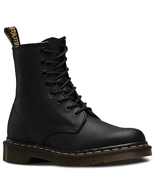 Dr. Martens Leather 1460 Originals Union Jack 8 Eye Lace Up Boot in