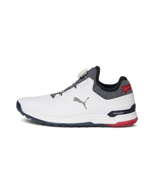 Disc Golf Puma Cat Golf Shoes PUMA Men's White Golf Proadapt
