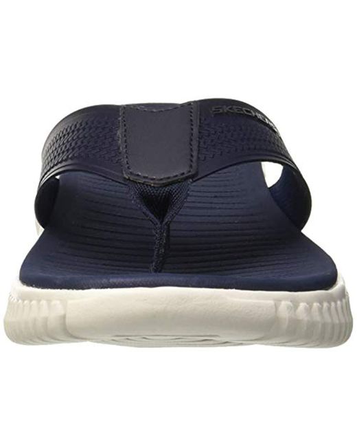 skechers flex elite mens blue