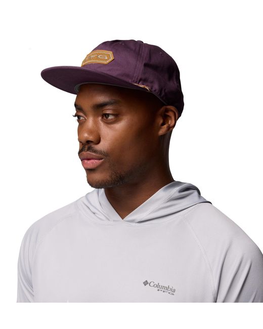 Columbia Brown Pfg Tack Snap Back Hat