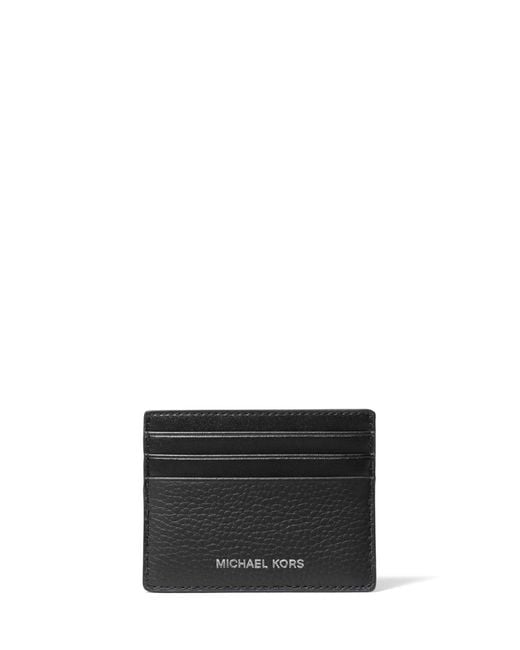 Michael Kors Gray Hudson Tall Card Case for men