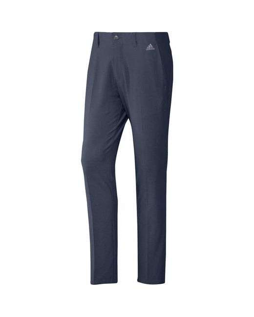 Adidas Blue Ultimate365 3-stripes Tapered Golf Pant for men