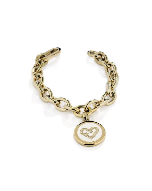Furla Metallic Heart Bracelet