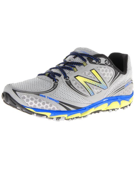 New Balance Synthetic 810 V3 Trail Running Shoe in Silver/Blue (Blue