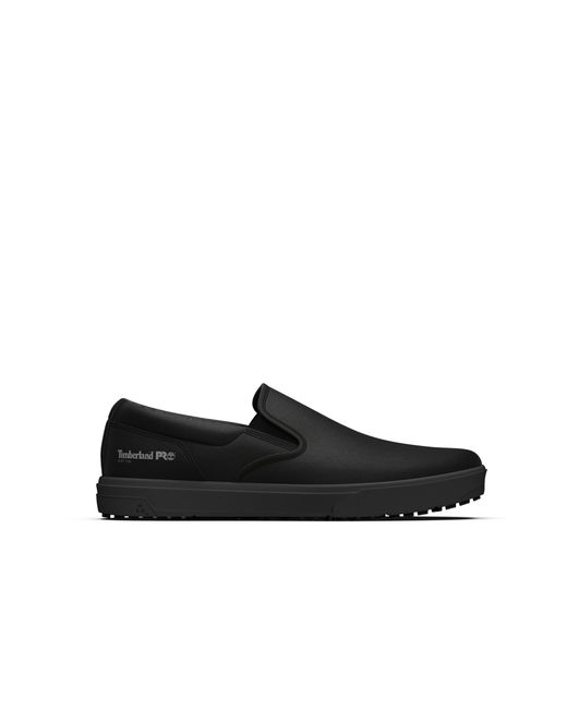 Timberland Black Burbank Slip Resistant Work Shoe for men