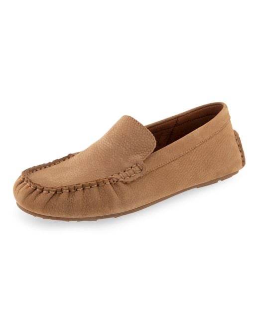 Aerosoles Brown Coby Loafer Flat