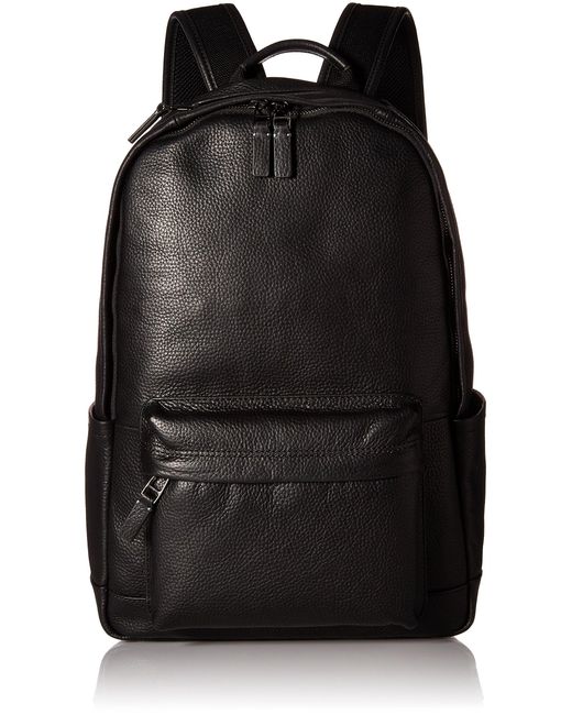 Fossil Estate Backpack in Black/Leather (Black) for Men | Lyst