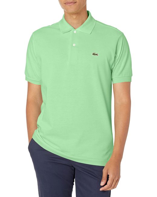 Lacoste Green Classic Short Sleeve Piqué L.12.12 Polo Shirt Core for men