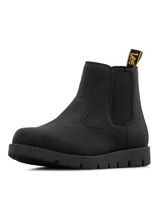 Lee Jeans Roman Chelsea-Stiefel in Black für Herren