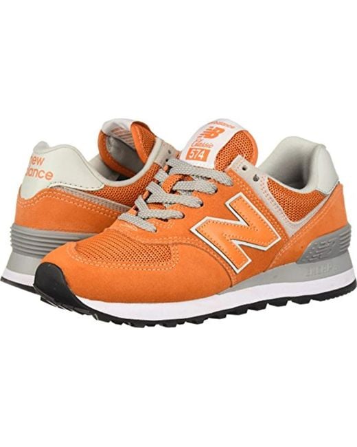 New Balance Orange 574v2 Essential Sneaker for men