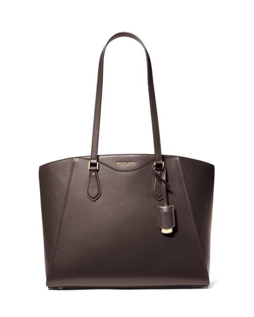 Michael Kors Brown Taryn Large Multi-functional Top-zip Tote Bag