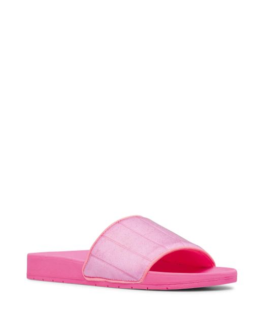 Keds Pink Bliss Quilt Slide Sandal